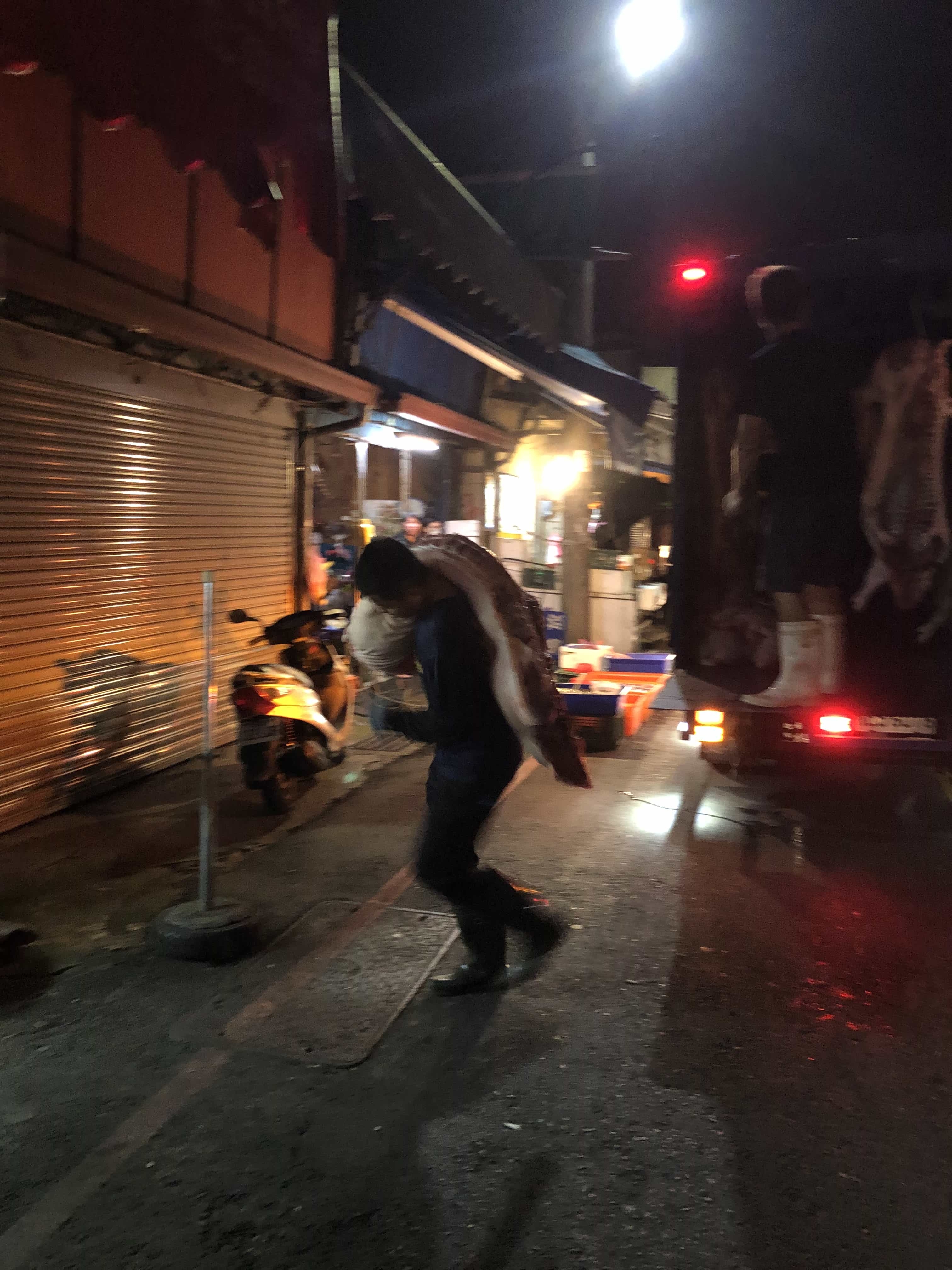陪阿嬤午後散步